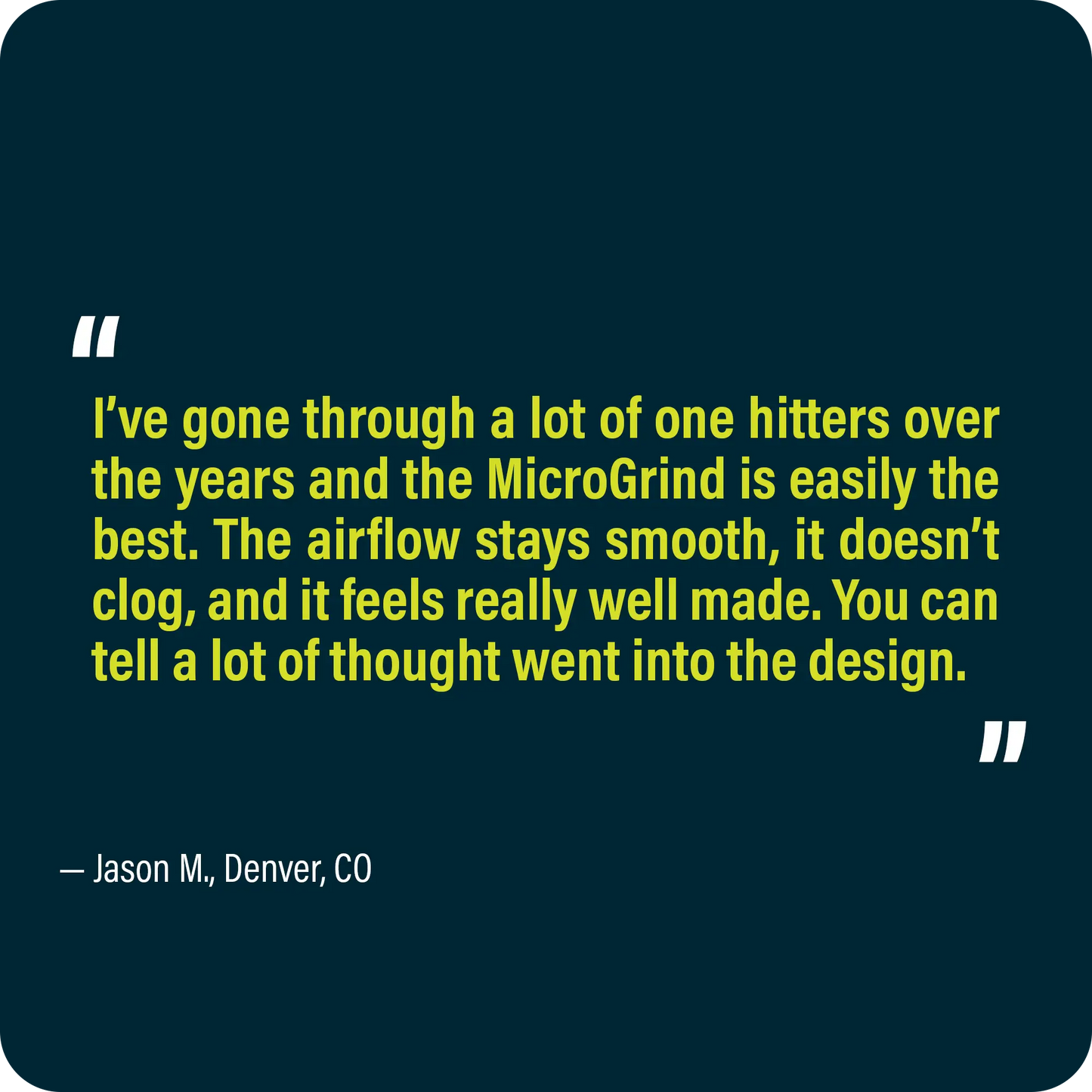 MicroGrind One Hitter Pipe | 5 Pack