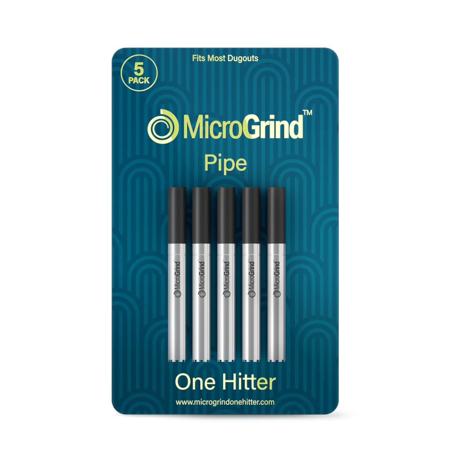 MicroGrind One Hitter Pipe | 5 Pack